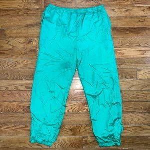 Vintage 90s Windbreaker Pants Size L